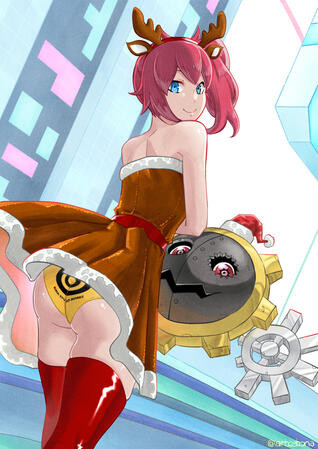 Ami and Hagurumon Ami and Hagurumon